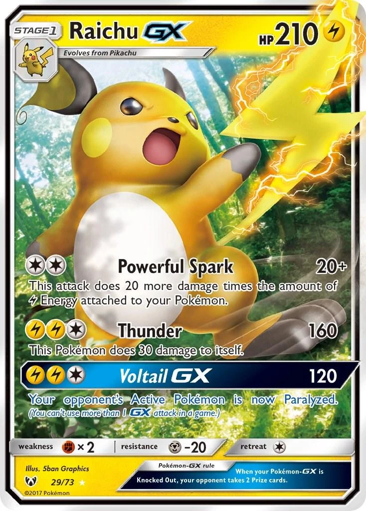 Raichu Gx