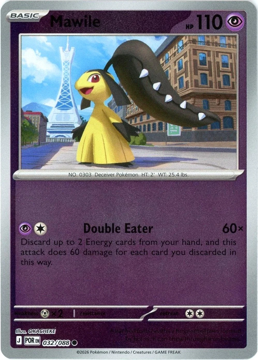 Mawile Reverse Holo