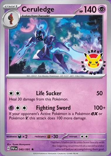 Ceruledge Pokemon Day