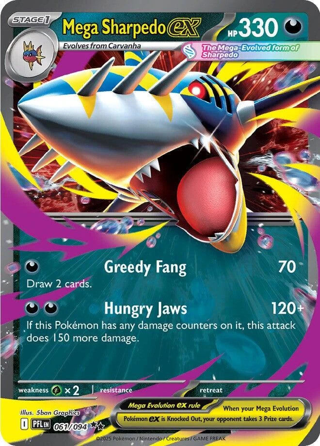 Mega Sharpedo Ex