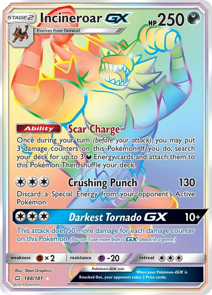 Incineroar Gx