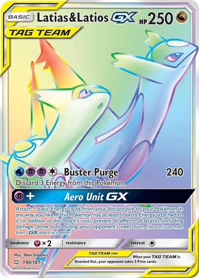 Latias &amp; Latios Gx