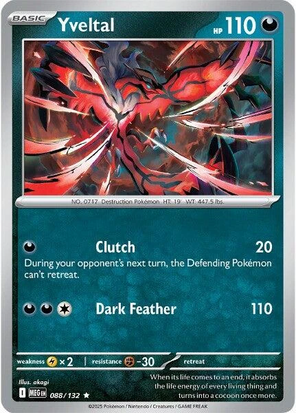 Yveltal #88 · Mega Evolution (2025)