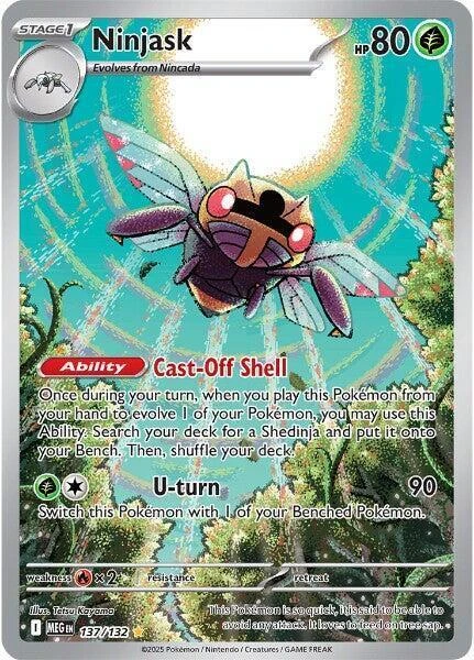Ninjask #137 · Mega Evolution (2025)