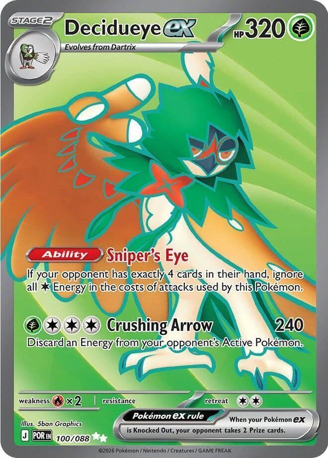 Decidueye Ex