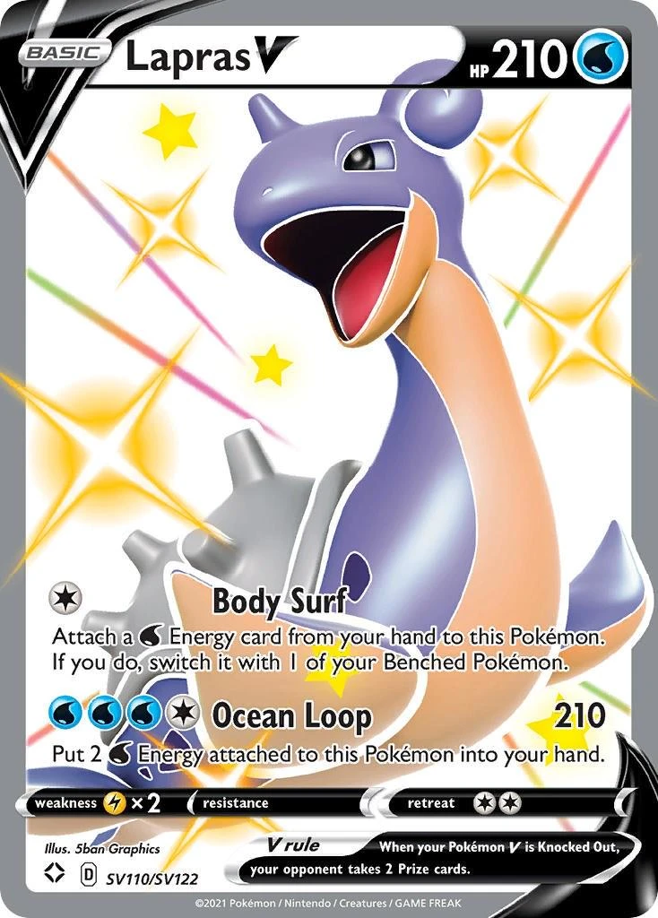 Lapras V Sv110