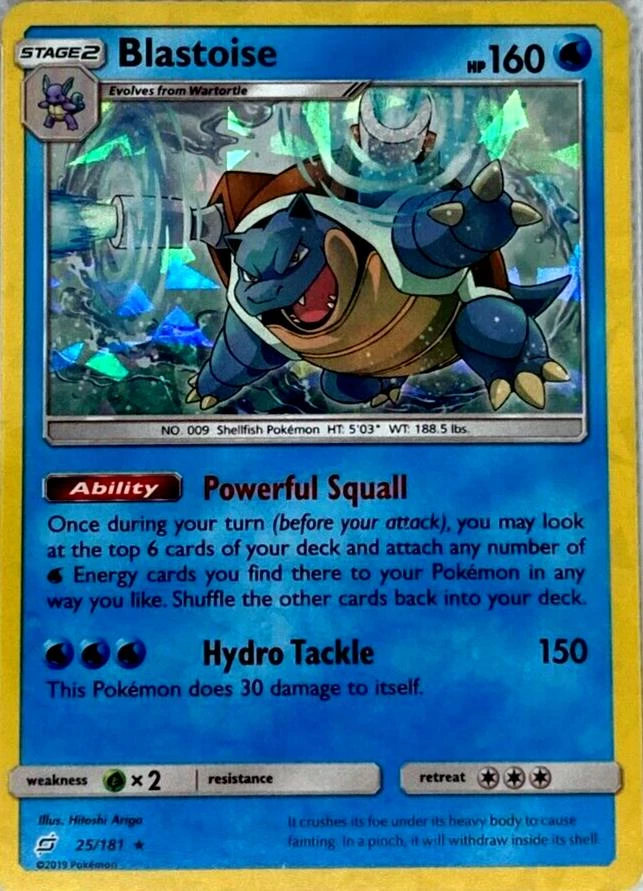 Blastoise Cracked Ice