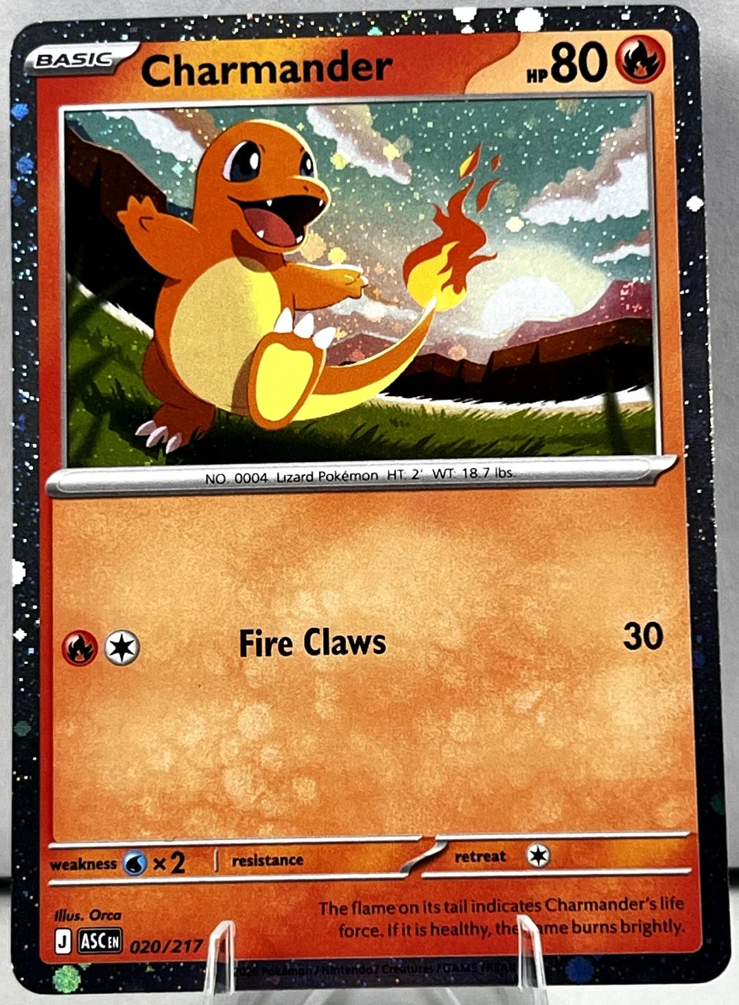 Charmander Cosmos Holo