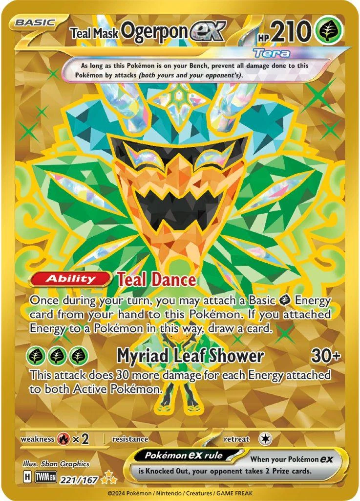 Teal Mask Ogerpon Ex