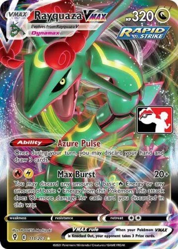 Rayquaza Vmax Prize Pack