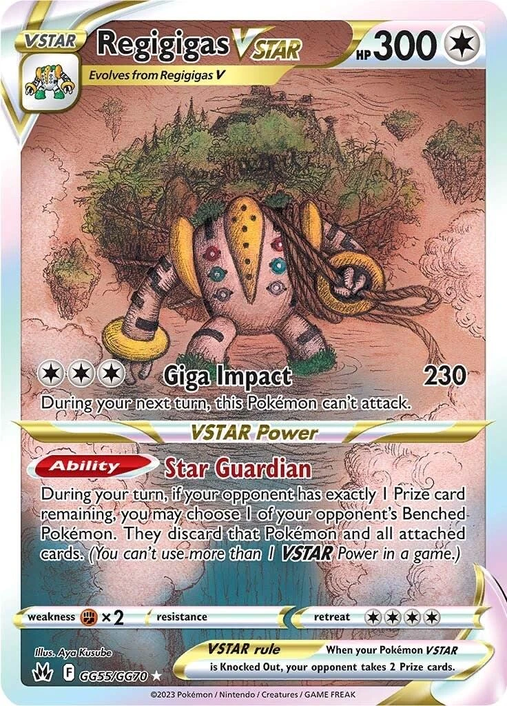 Regigigas Vstar Gg55
