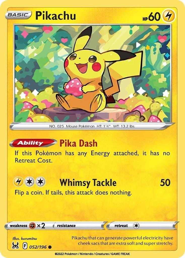 Pikachu #52 · Lost Origin (2022)