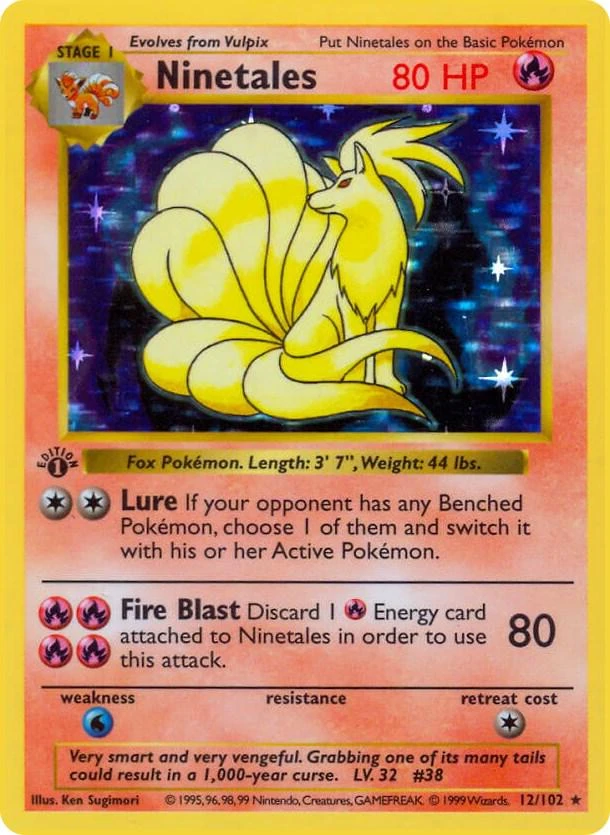 Ninetales 1st Edition