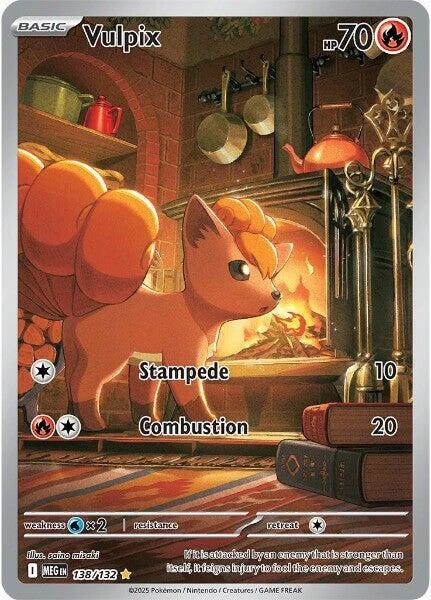Vulpix #138 · Mega Evolution (2025)