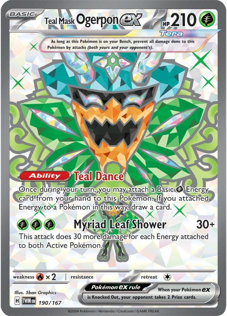 Teal Mask Ogerpon Ex