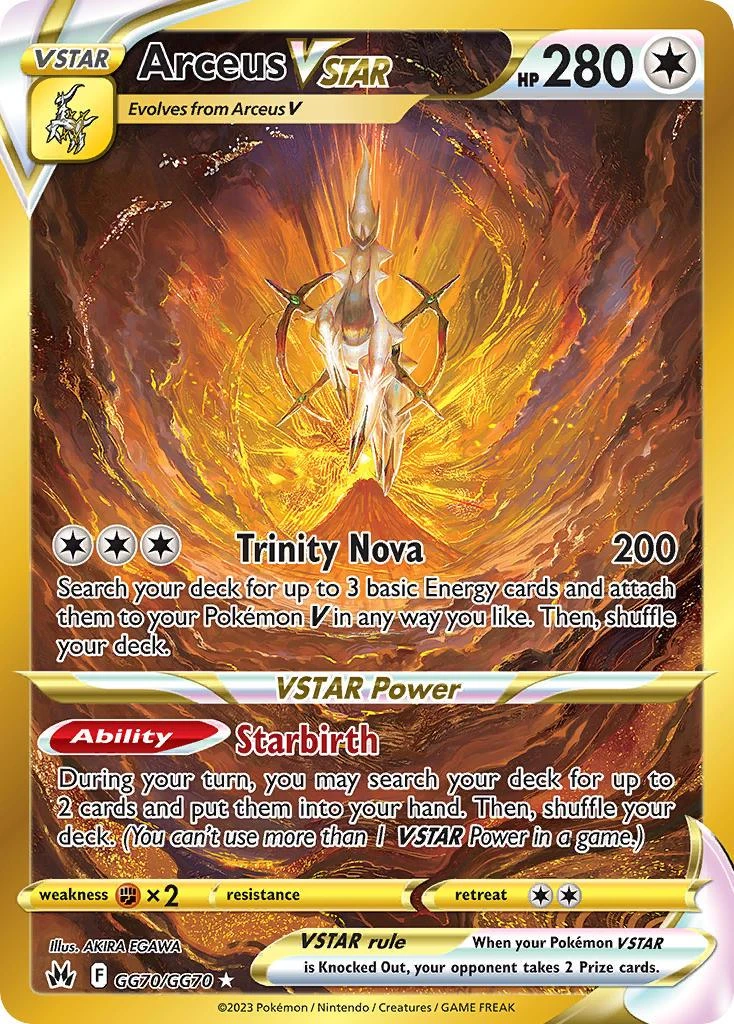 Arceus Vstar Gg70