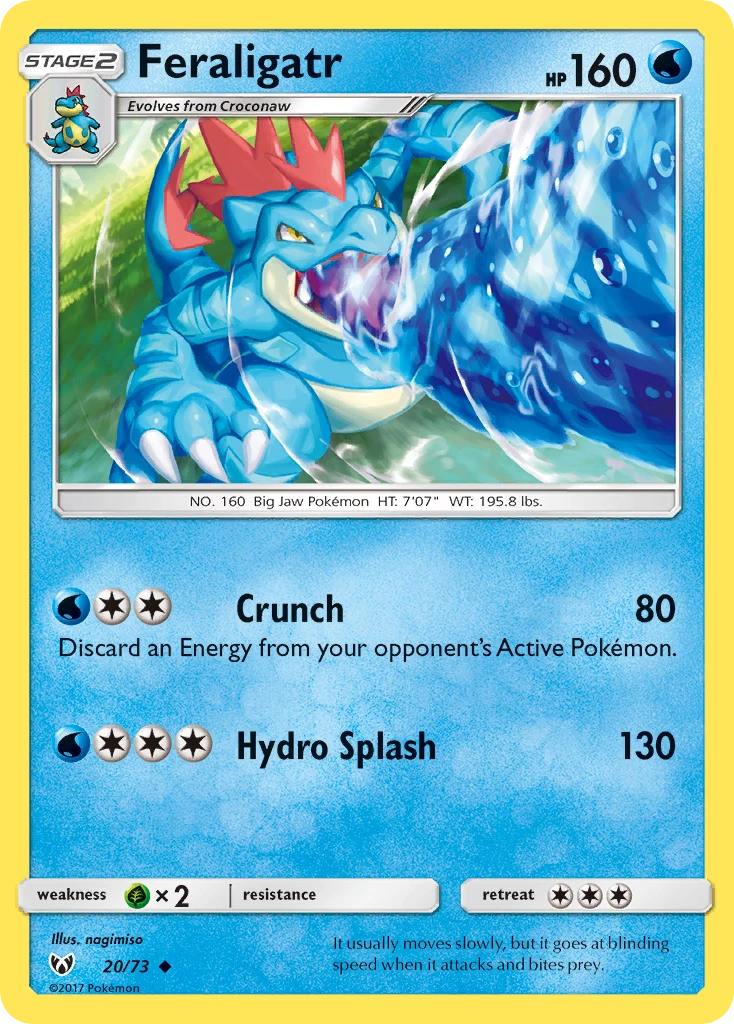 Feraligatr Reverse Holo