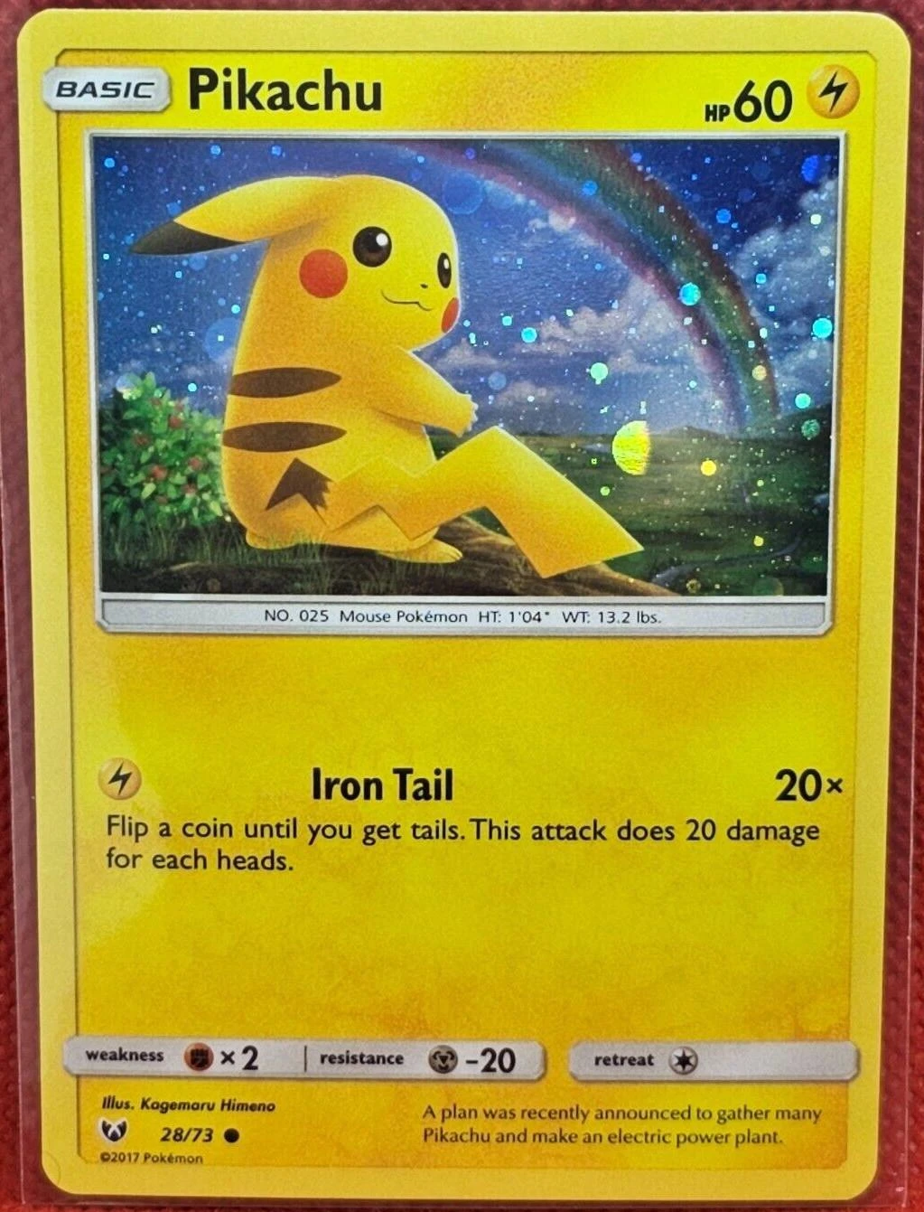 Pikachu Holo