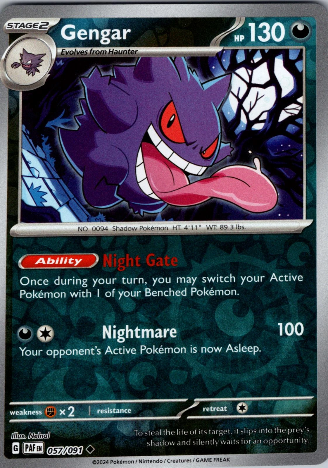 Gengar Reverse Holo