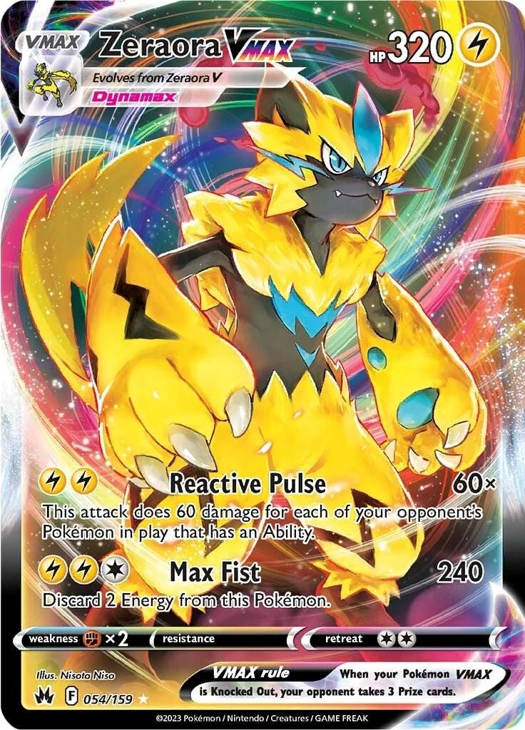 Zeraora Vmax