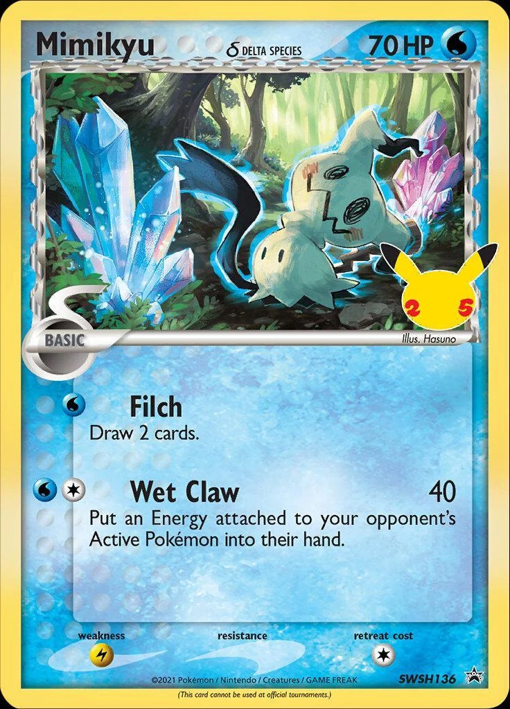 Mimikyu Jumbo Swsh136