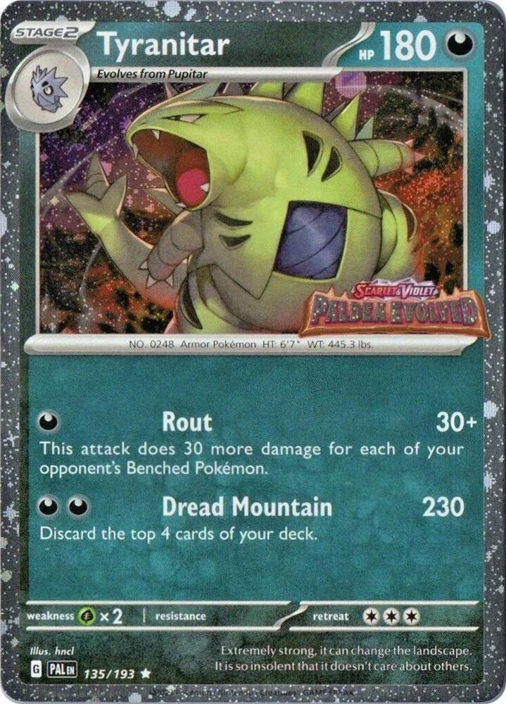 Tyranitar Stamped