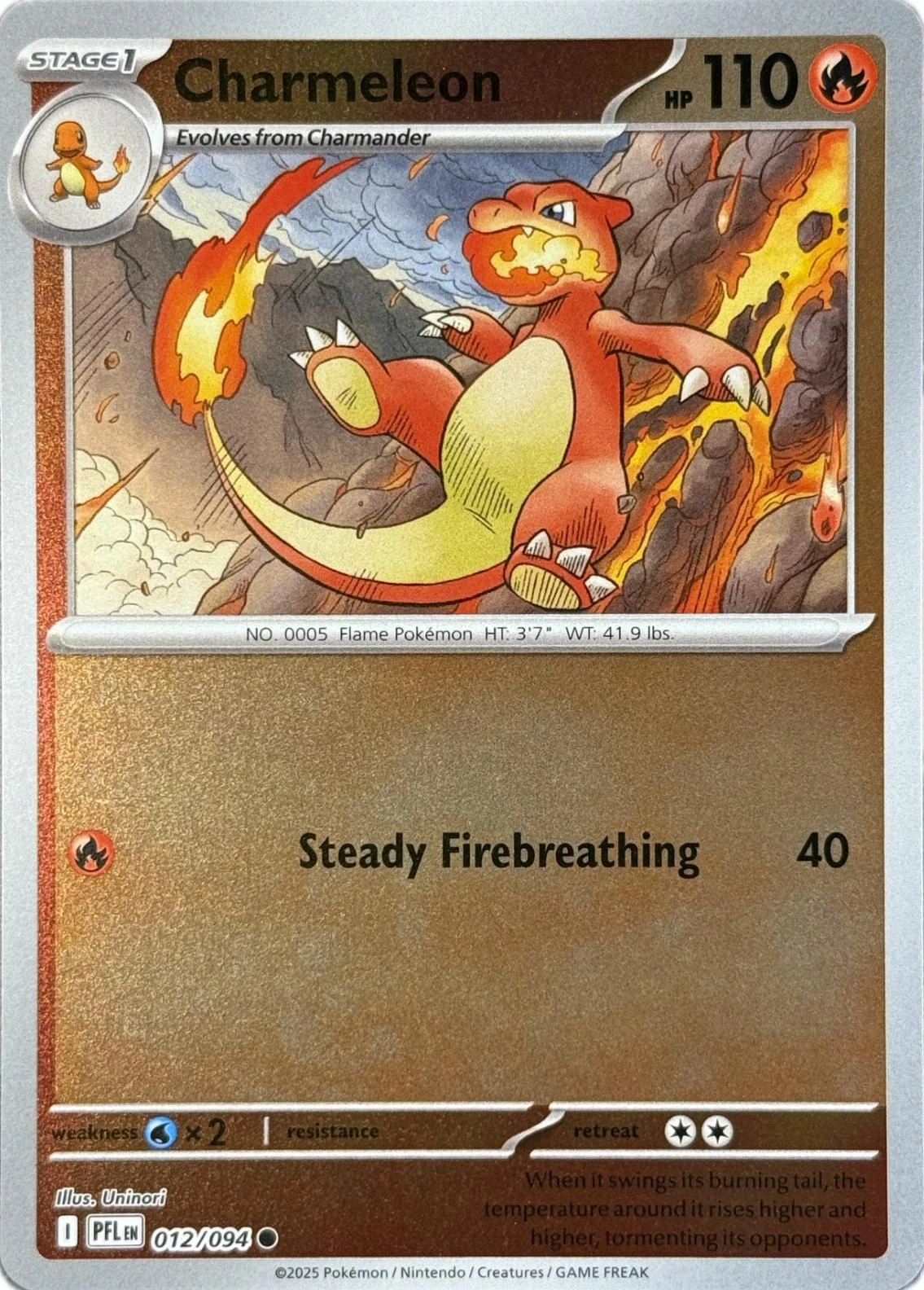 Charmeleon Reverse Holo