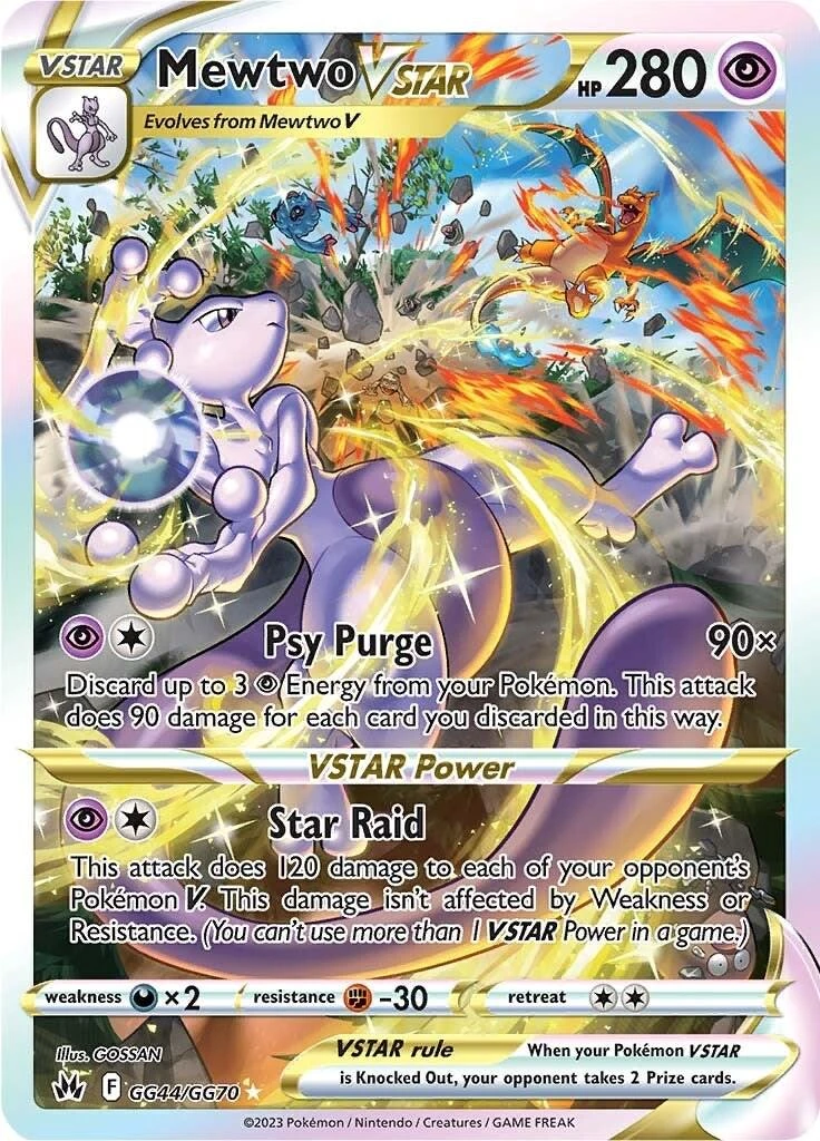 Mewtwo Vstar Gg44