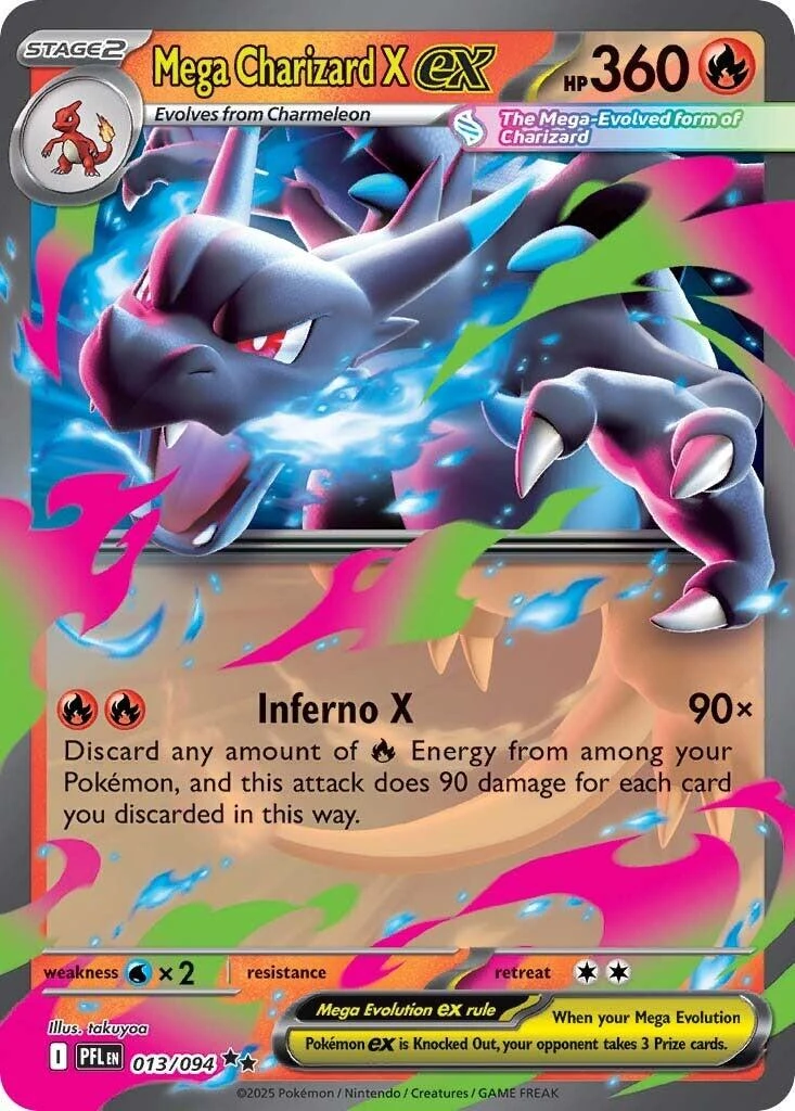 Mega Charizard X Ex