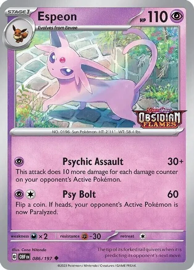 Espeon Stamped
