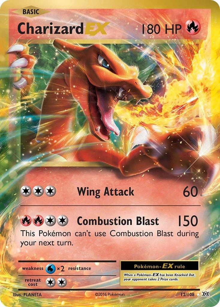 Charizard Ex #12 · Evolutions (2016)