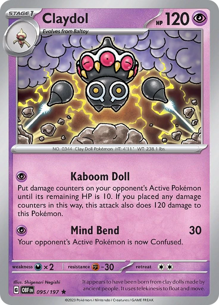 Claydol Holo