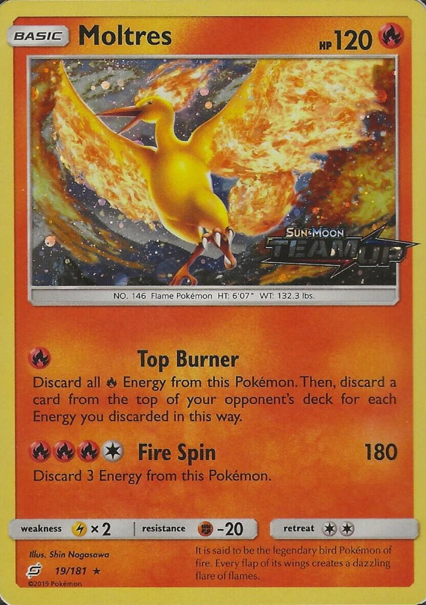 Moltres Stamped