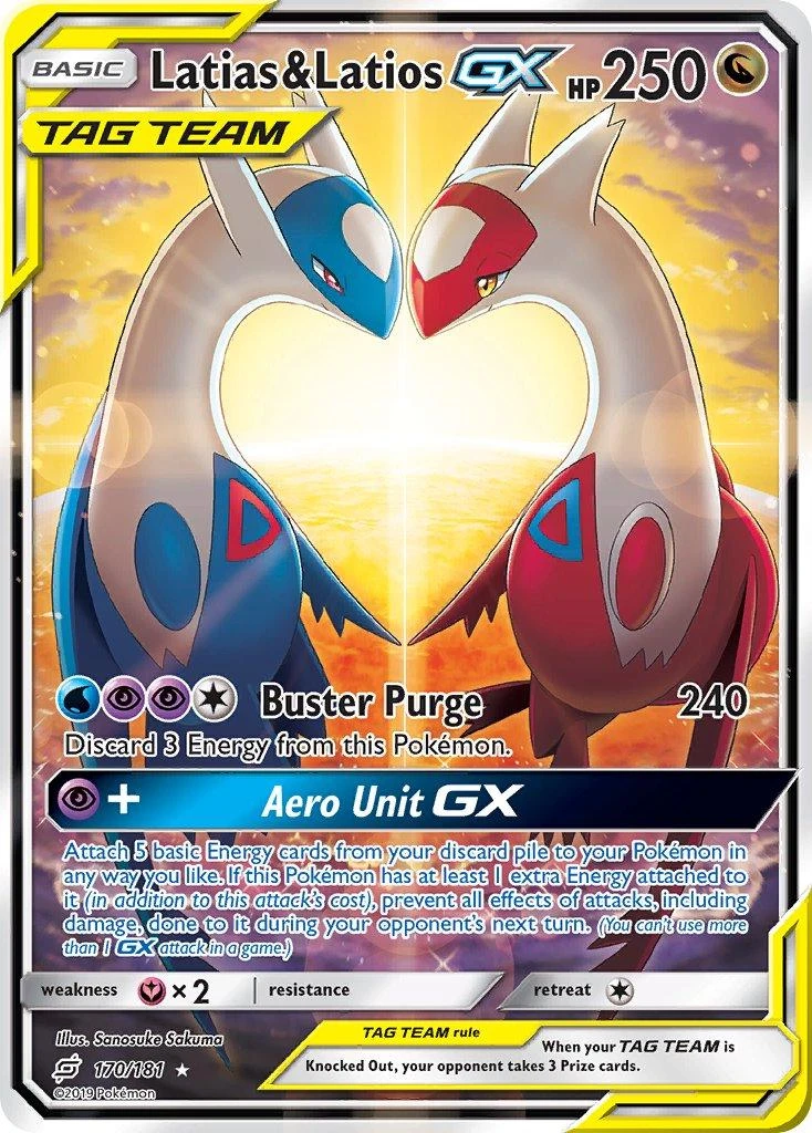 Latias &amp; Latios Gx