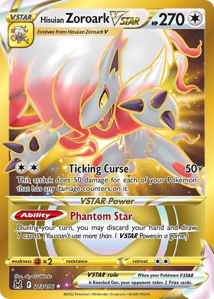 Hisuian Zoroark Vstar
