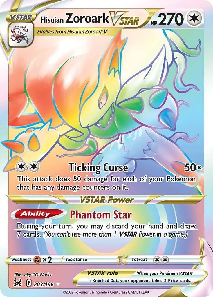 Hisuian Zoroark Vstar