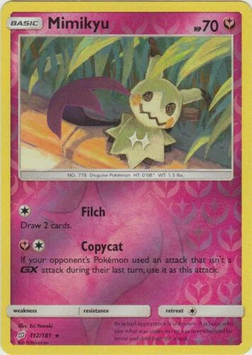 Mimikyu Reverse Holo