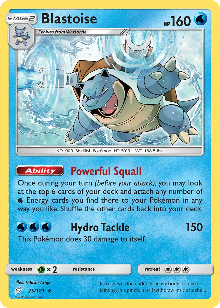 Blastoise Reverse Holo