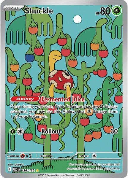Shuckle #136 · Mega Evolution (2025)