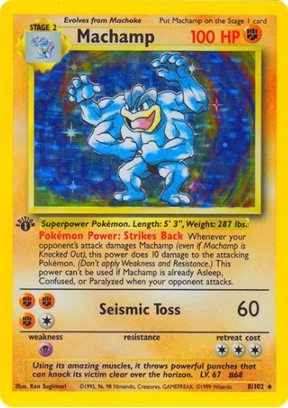 Machamp 1st Edition