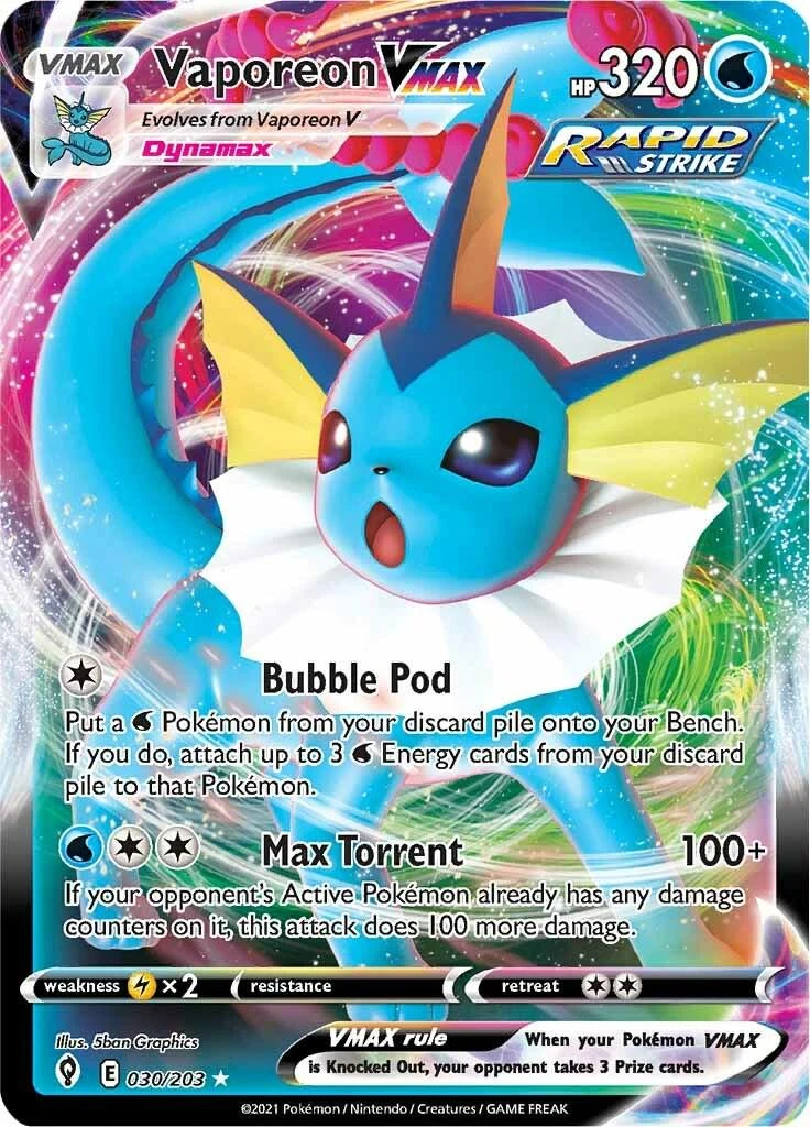 Vaporeon Vmax