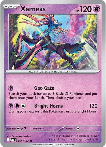 Xerneas Holo #64 · Mega Evolution (2025)