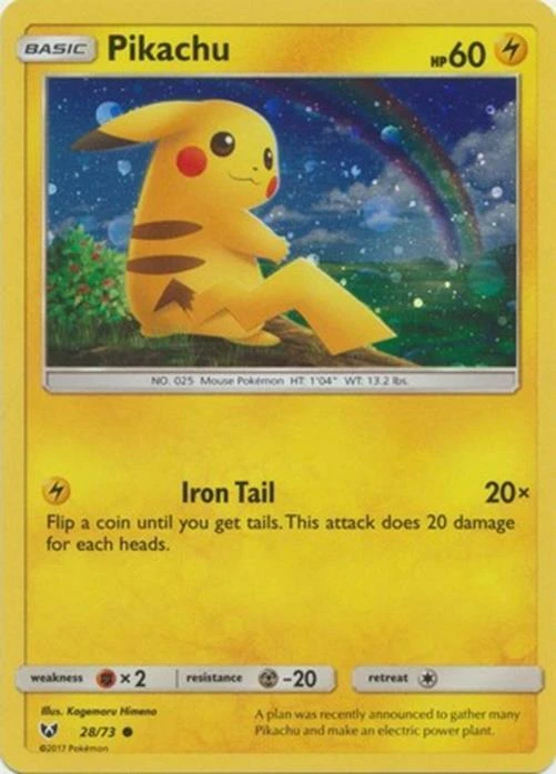Pikachu Cosmos Holo