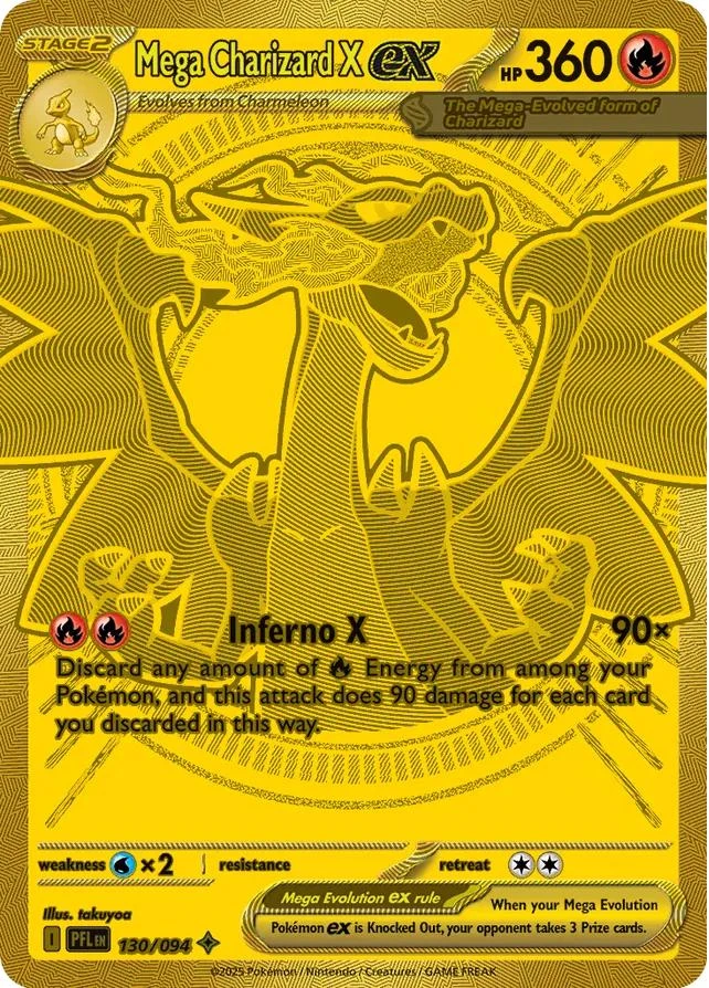 Mega Charizard X Ex