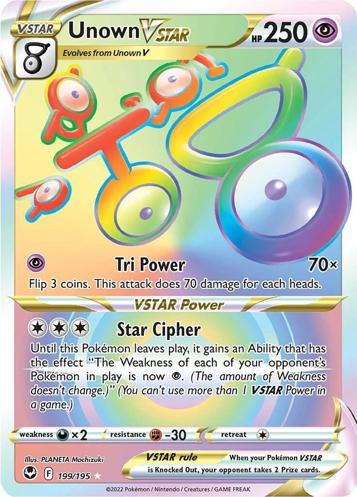 Unown Vstar