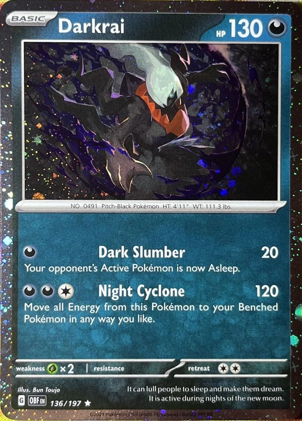 Darkrai Cosmos Holo