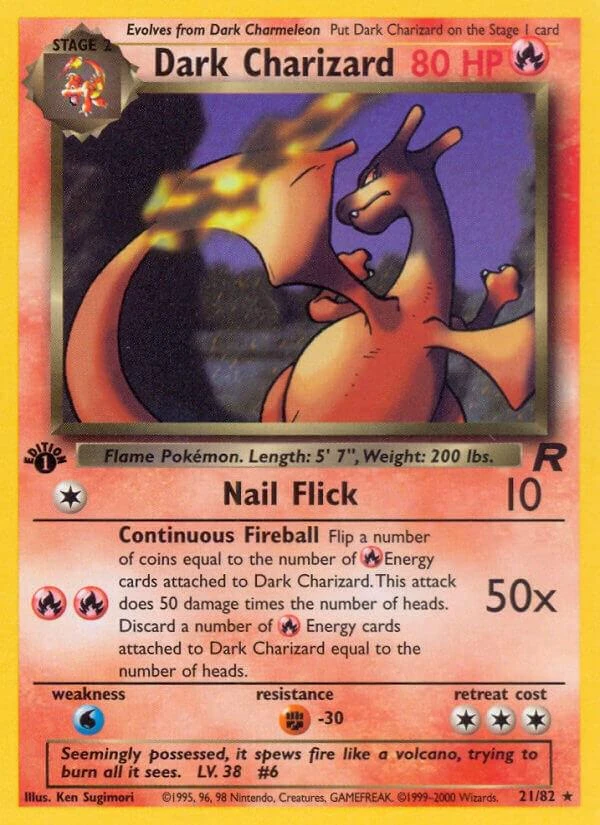 Dark Charizard 1st Edition