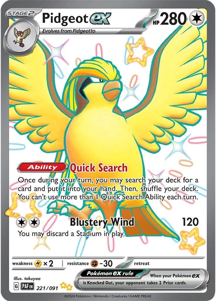 Pidgeot Ex