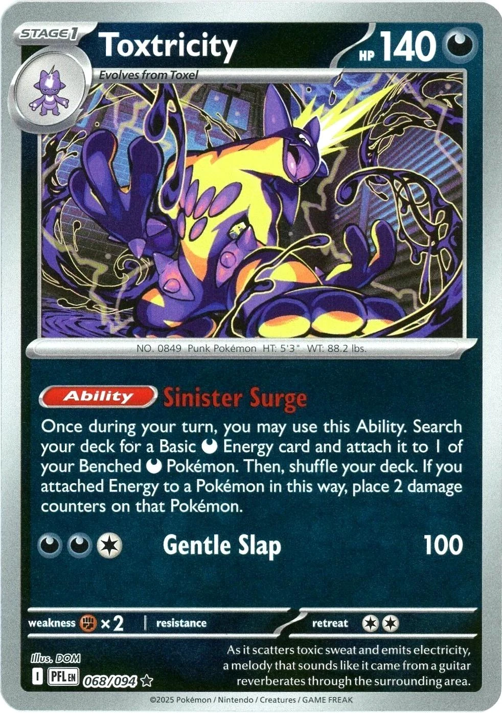 Toxtricity Reverse Holo