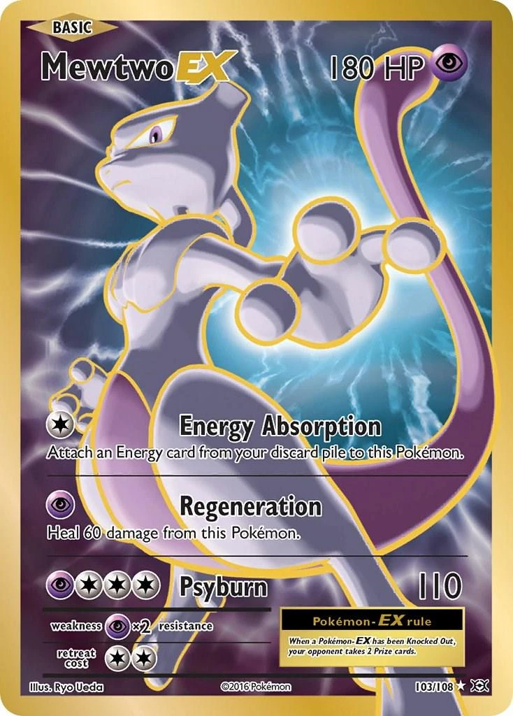 Mewtwo Ex #103 · Evolutions (2016)